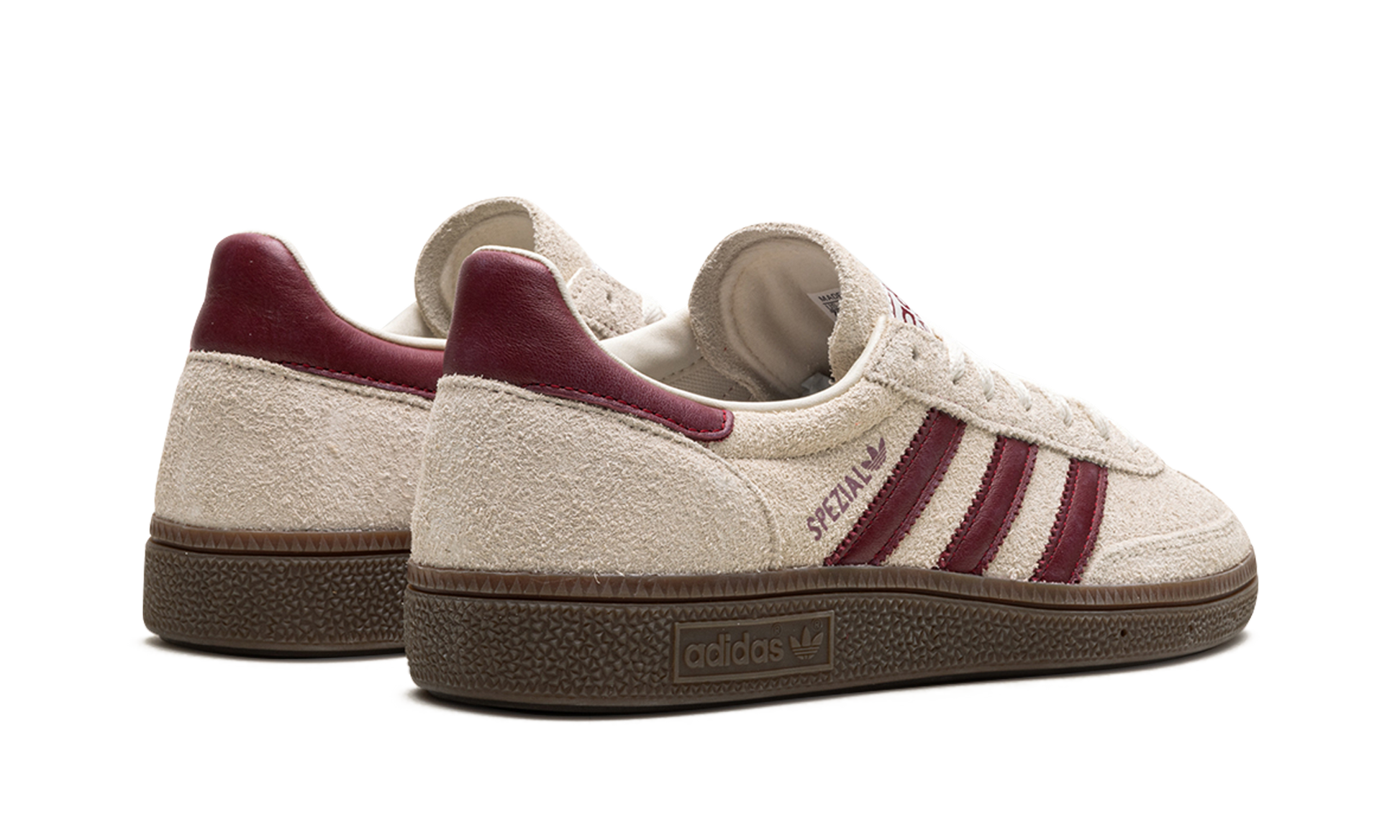 Adidas Adidas Handball Spezial WMNS "Off White Collegiate Burgundy" JH8699
