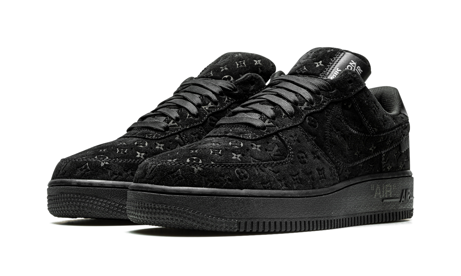 Nike Louis Vuitton Air Force 1 Low "Virgil Abloh - BLACK/BLACK" 1A9VD6