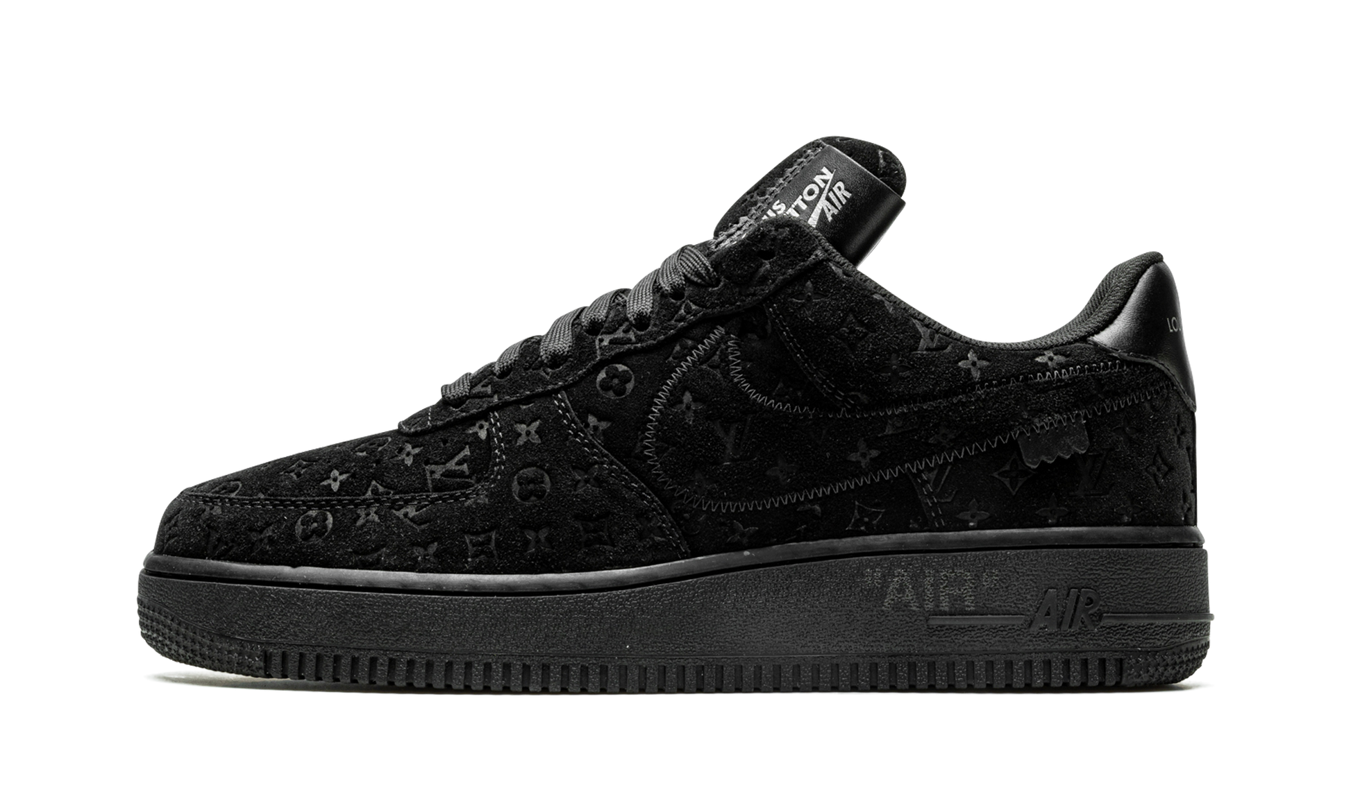 Nike Louis Vuitton Air Force 1 Low "Virgil Abloh - BLACK/BLACK" 1A9VD6