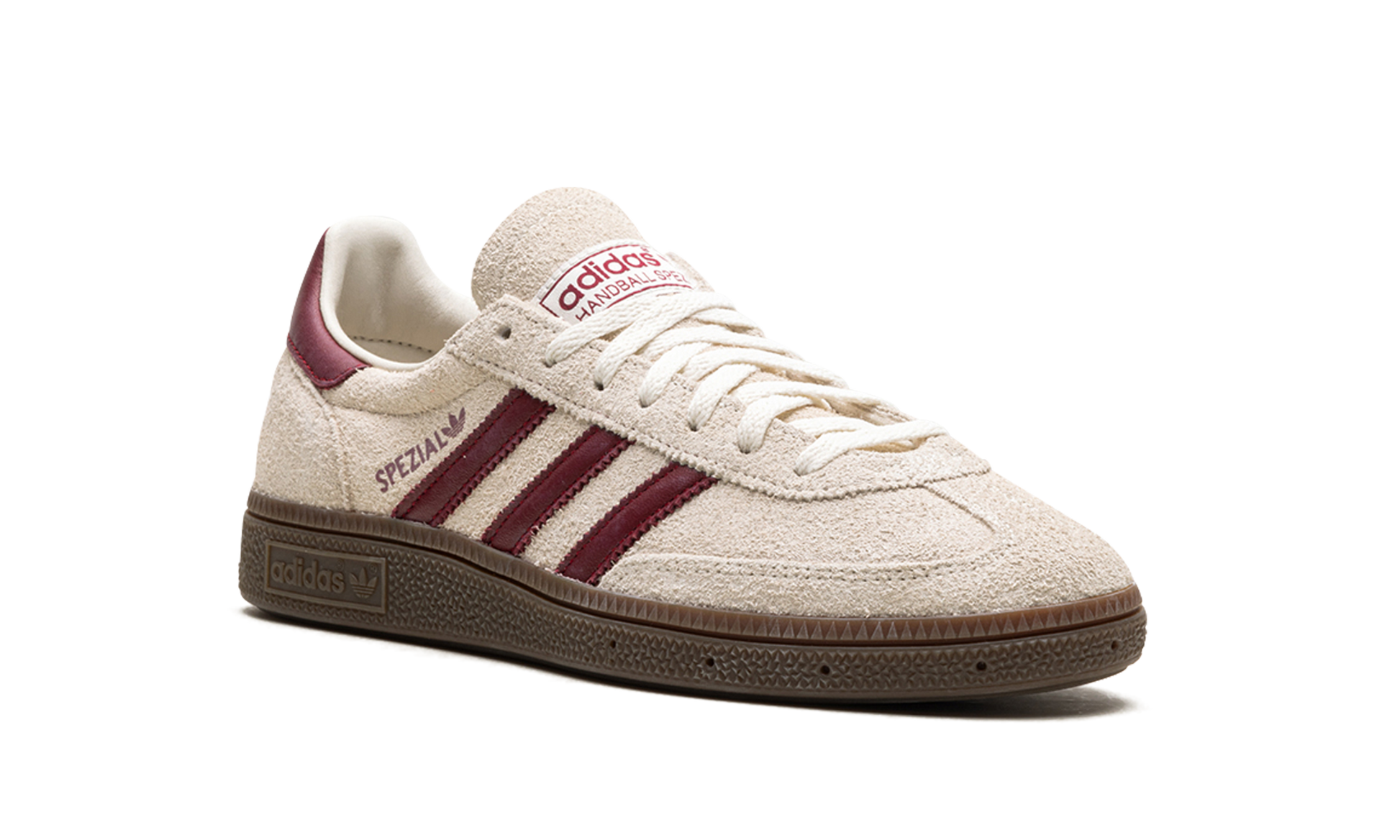 Adidas Adidas Handball Spezial WMNS "Off White Collegiate Burgundy" JH8699