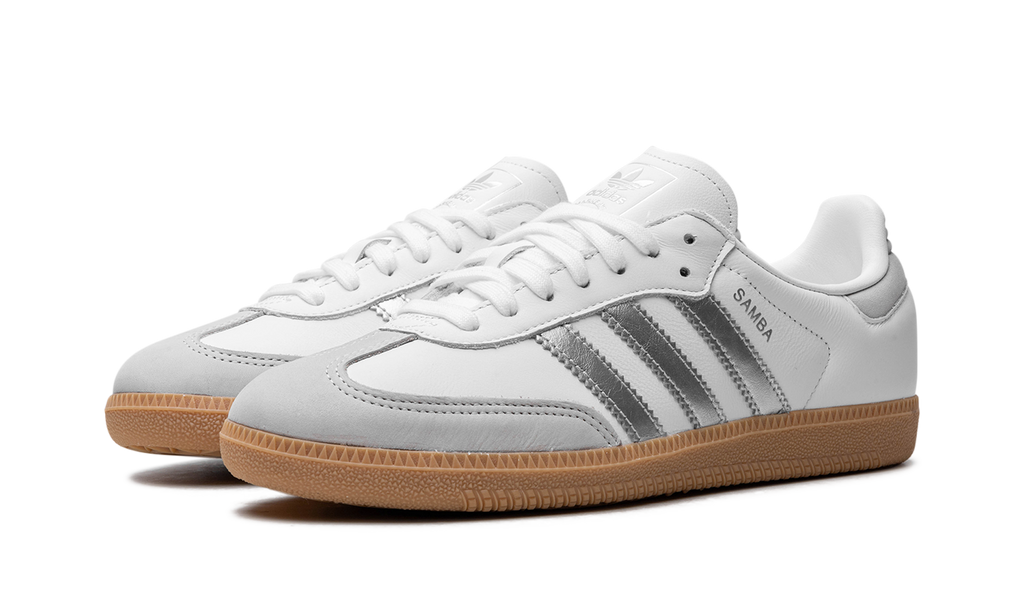 Adidas Adidas Samba OG WMNS "White Silver Metallic Grey" JI2725