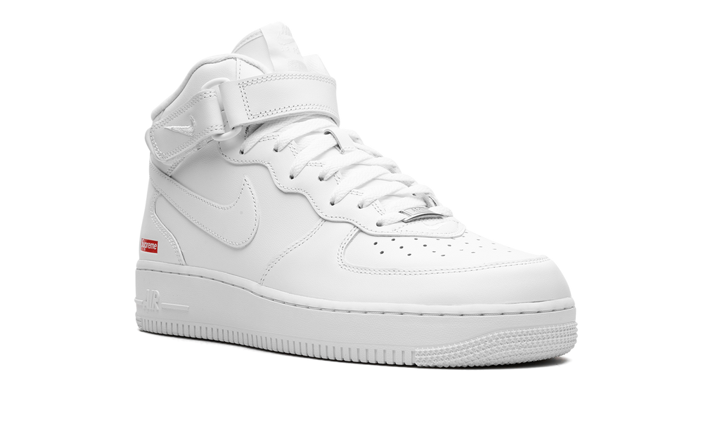 Nike Air Force 1 Mid "Supreme - Mini Box Logo White" FZ8784 100