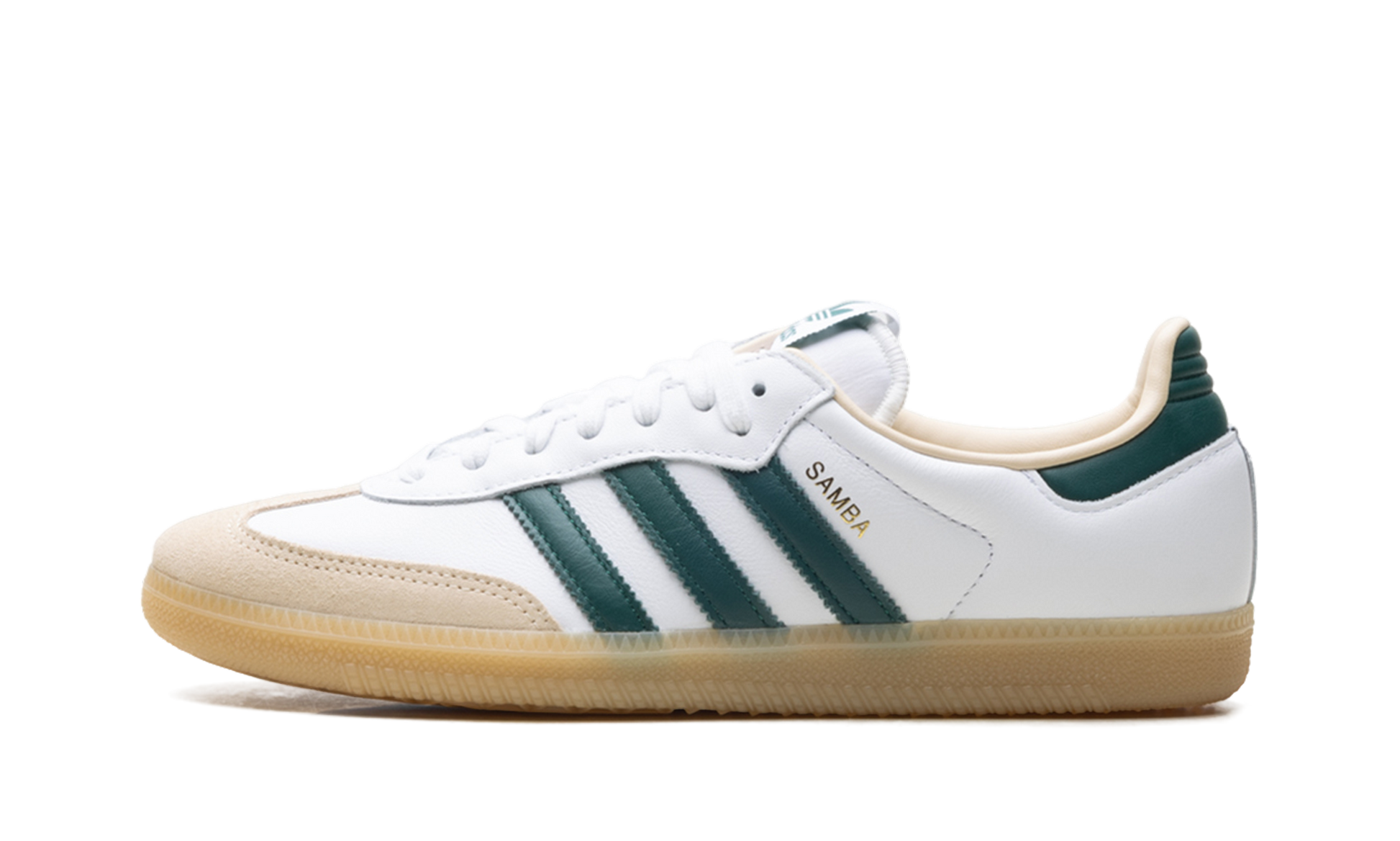 Adidas Adidas SAMBA OG "Cloud White Collegiate Green Gum" JS3831