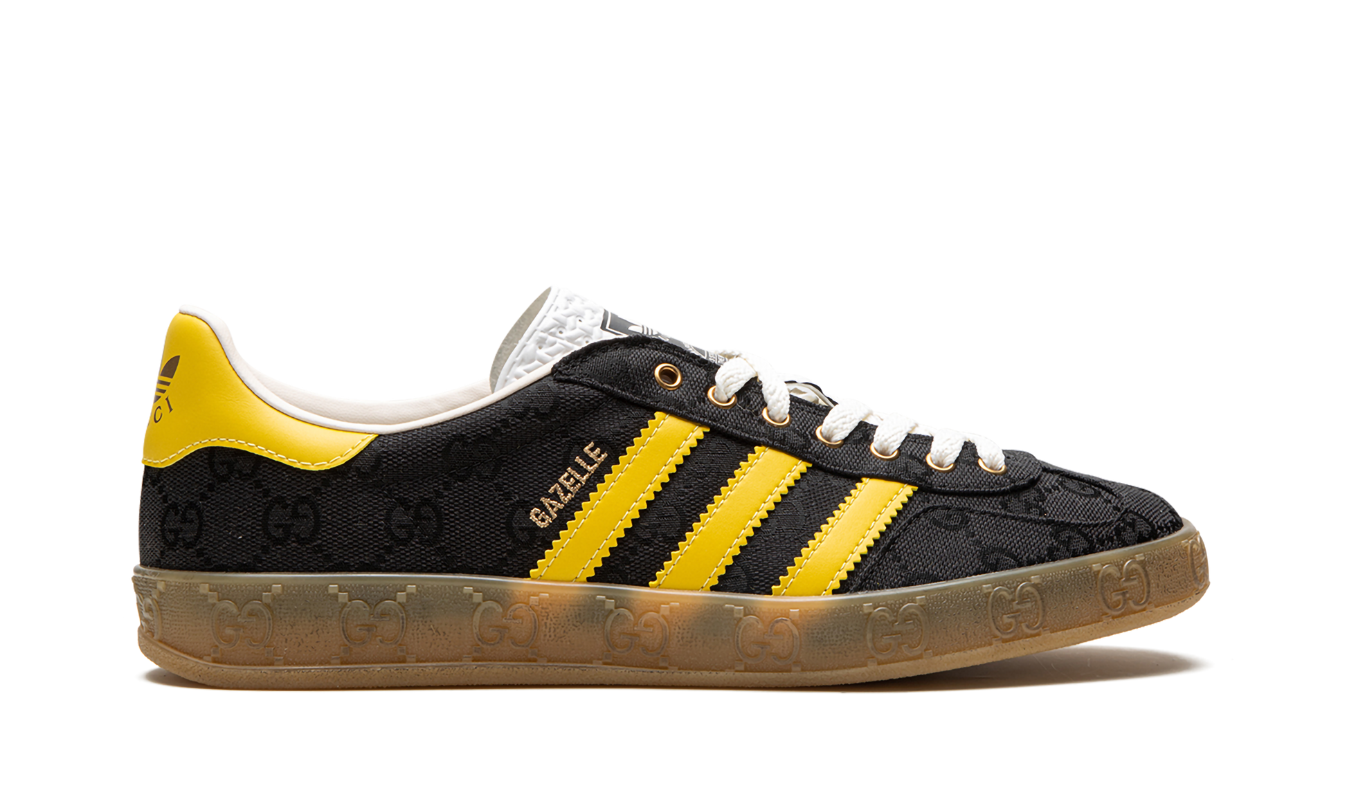 Adidas Adidas Gucci Gazelle "GG Monogram - Black" IE2264
