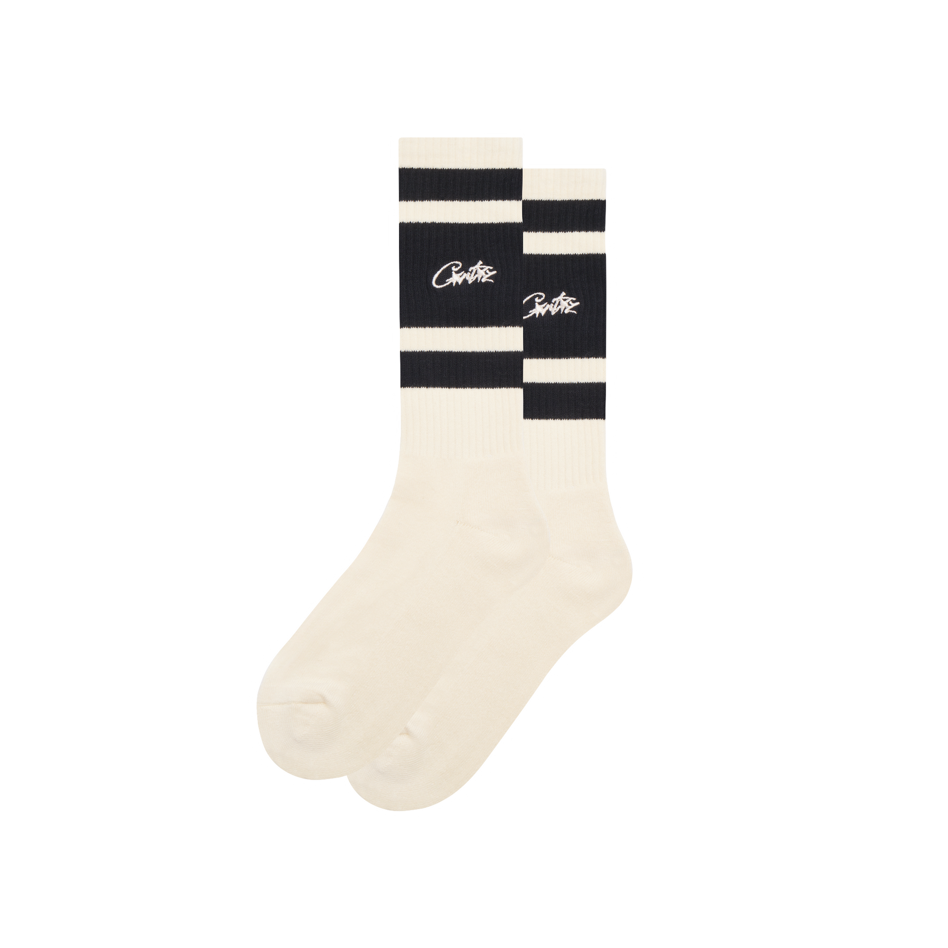 Corteiz RETRO SOCKS [CREAM] CRTZRTW