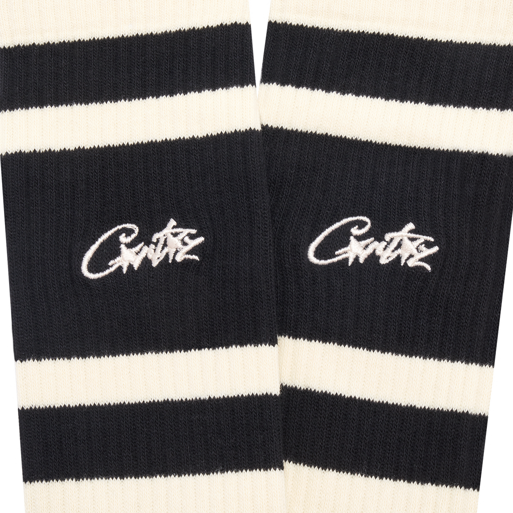 Corteiz RETRO SOCKS [CREAM] CRTZRTW