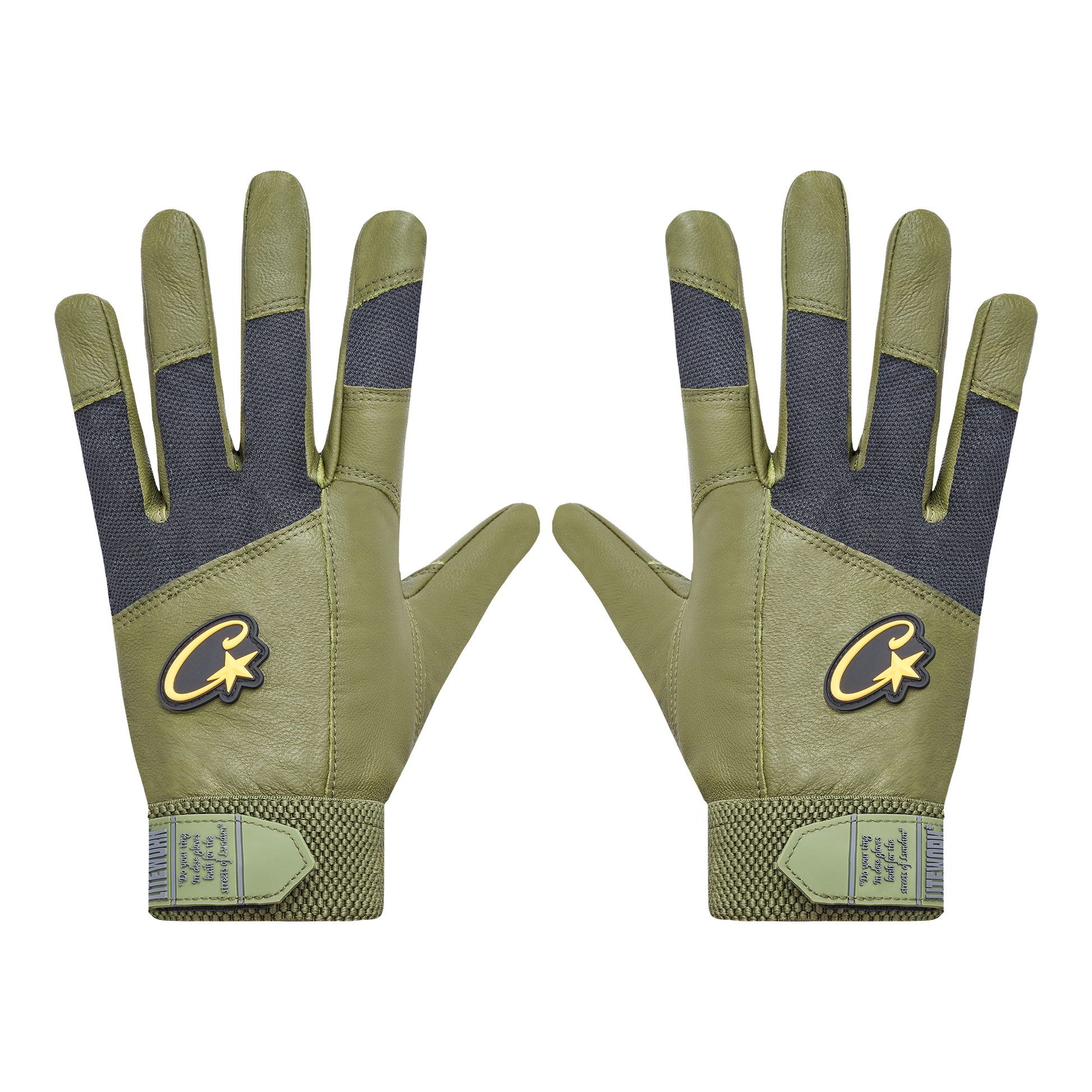 LEATHER GLOVES [GUTTA GREEN] CRTZRTW