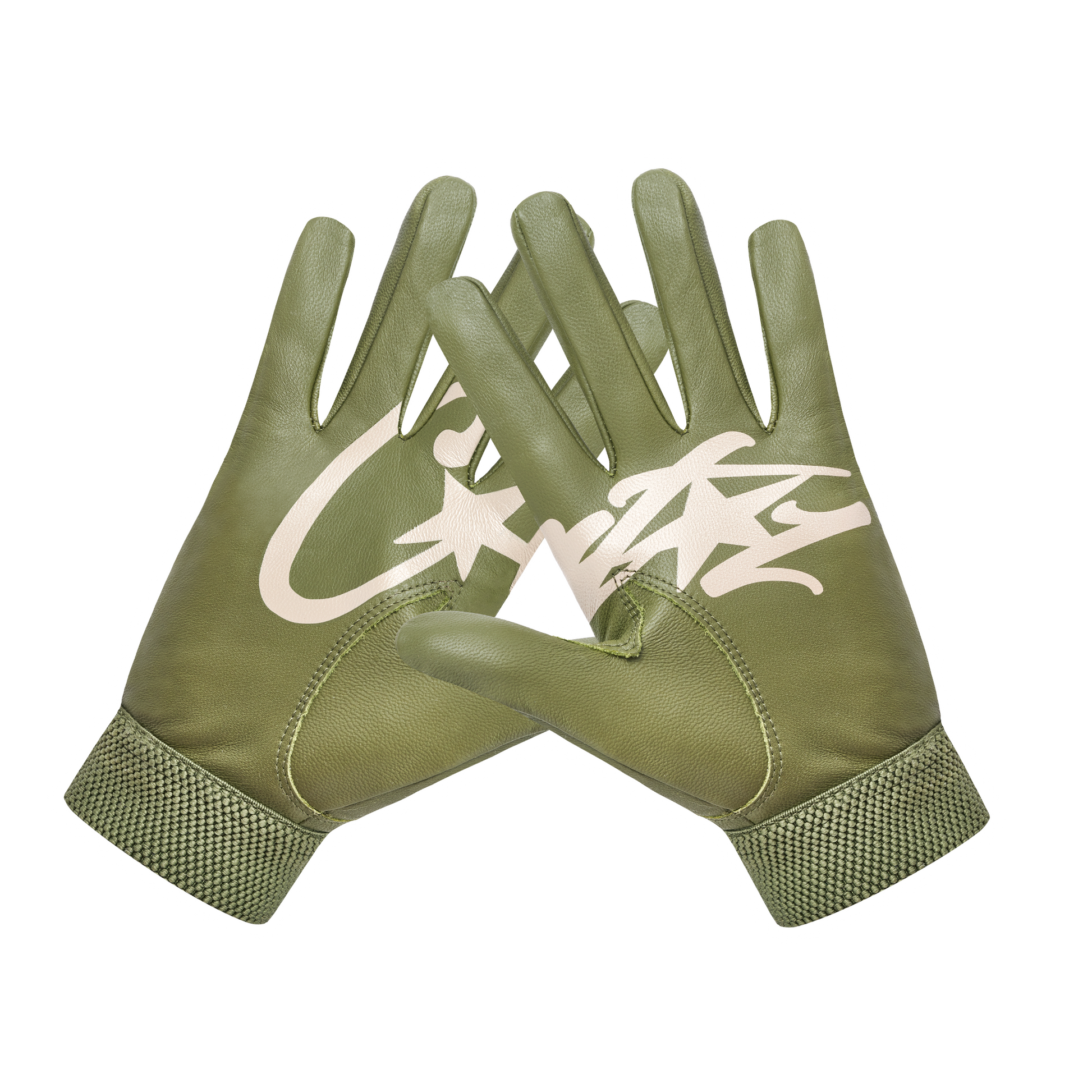 LEATHER GLOVES [GUTTA GREEN] CRTZRTW
