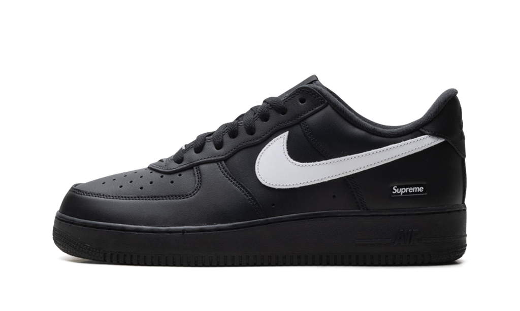 Nike Air Force 1 Low "Supreme - Mini Box Logo Black / White" CU9225 002