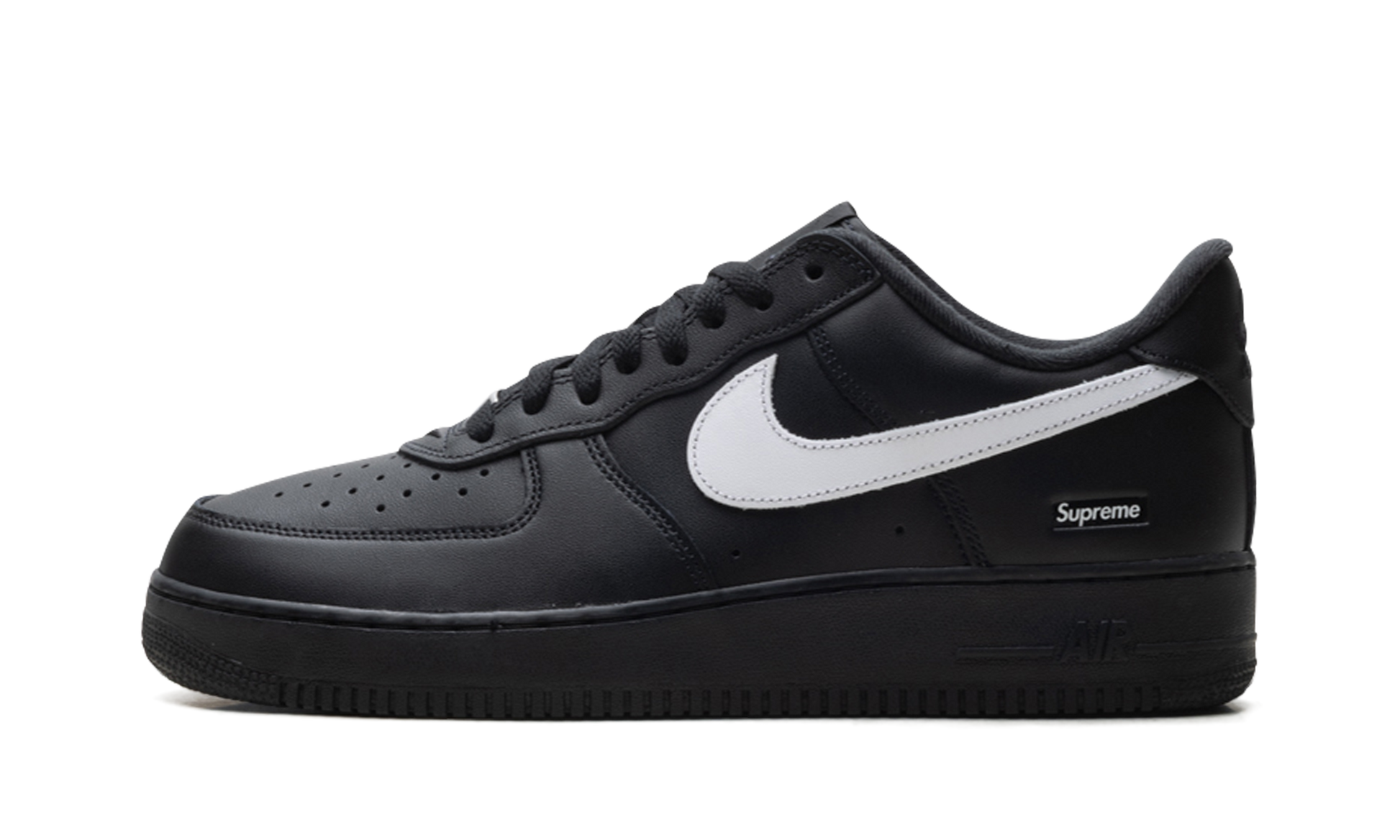 Nike Air Force 1 Low "Supreme - Mini Box Logo Black / White" CU9225 002