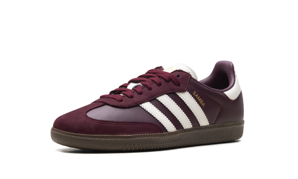 Adidas Adidas Samba OG WMNS "Maroon Off White Gum" JR8844
