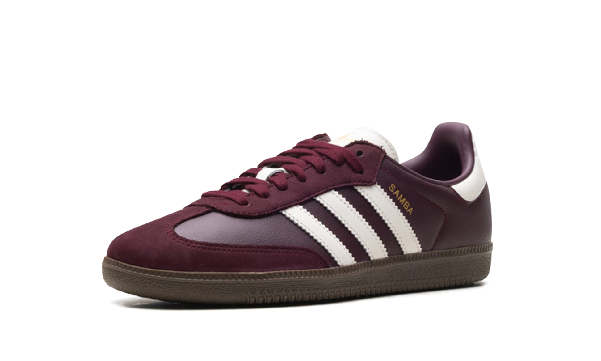 Adidas Adidas Samba OG WMNS "Maroon Off White Gum" JR8844