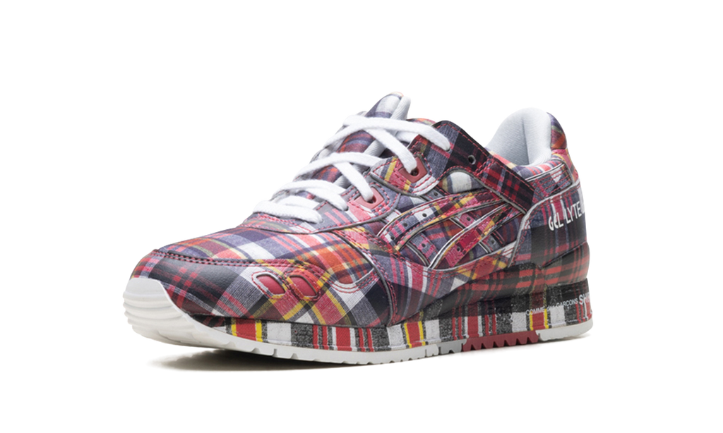 ASICS Gel-Lyte 3 07 Remastered "Comme des Garçons SHIRT Red Plaid" 1203A824 600
