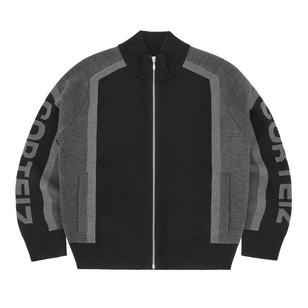 PRECISION KNIT ZIP UP [BLACK] CRTZRTW