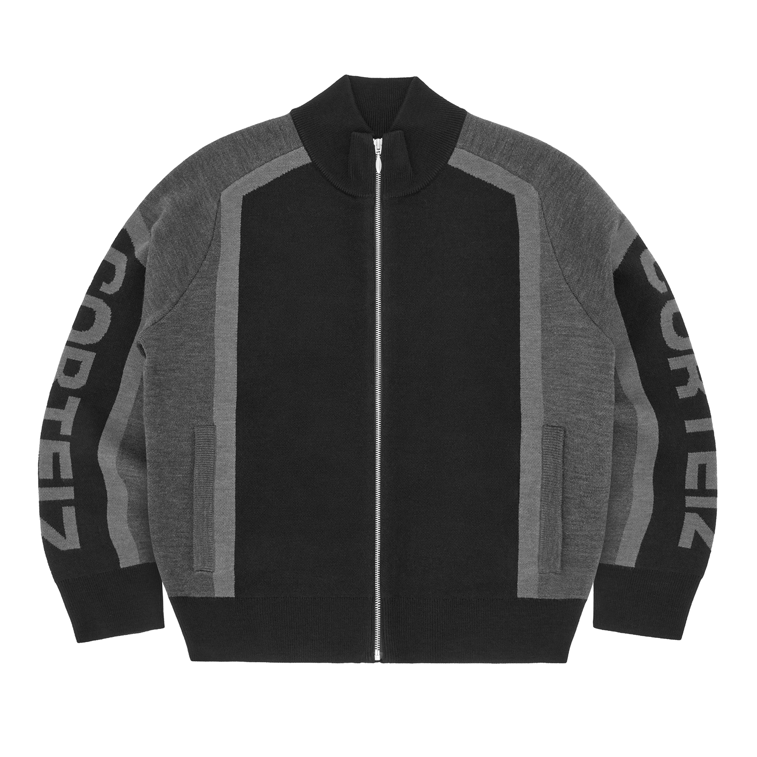 PRECISION KNIT ZIP UP [BLACK] CRTZRTW