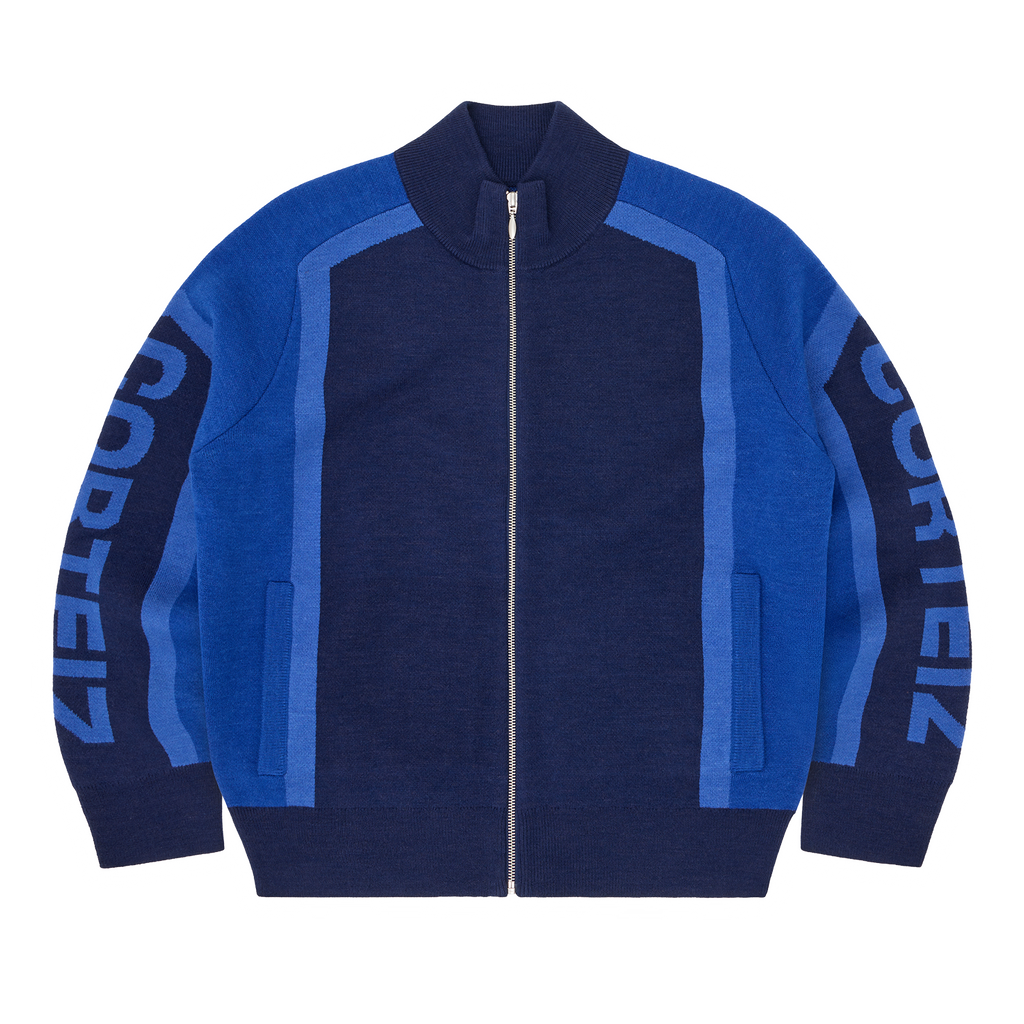 PRECISION KNIT ZIP UP [NAVY] CRTZRTW