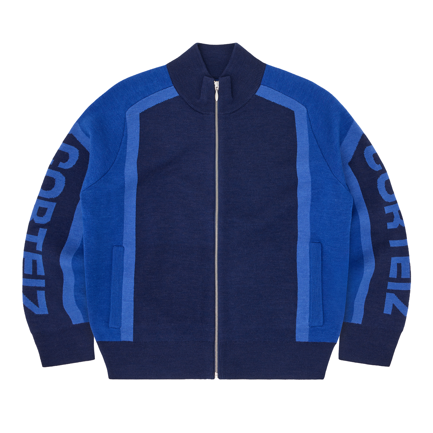 PRECISION KNIT ZIP UP [NAVY] CRTZRTW