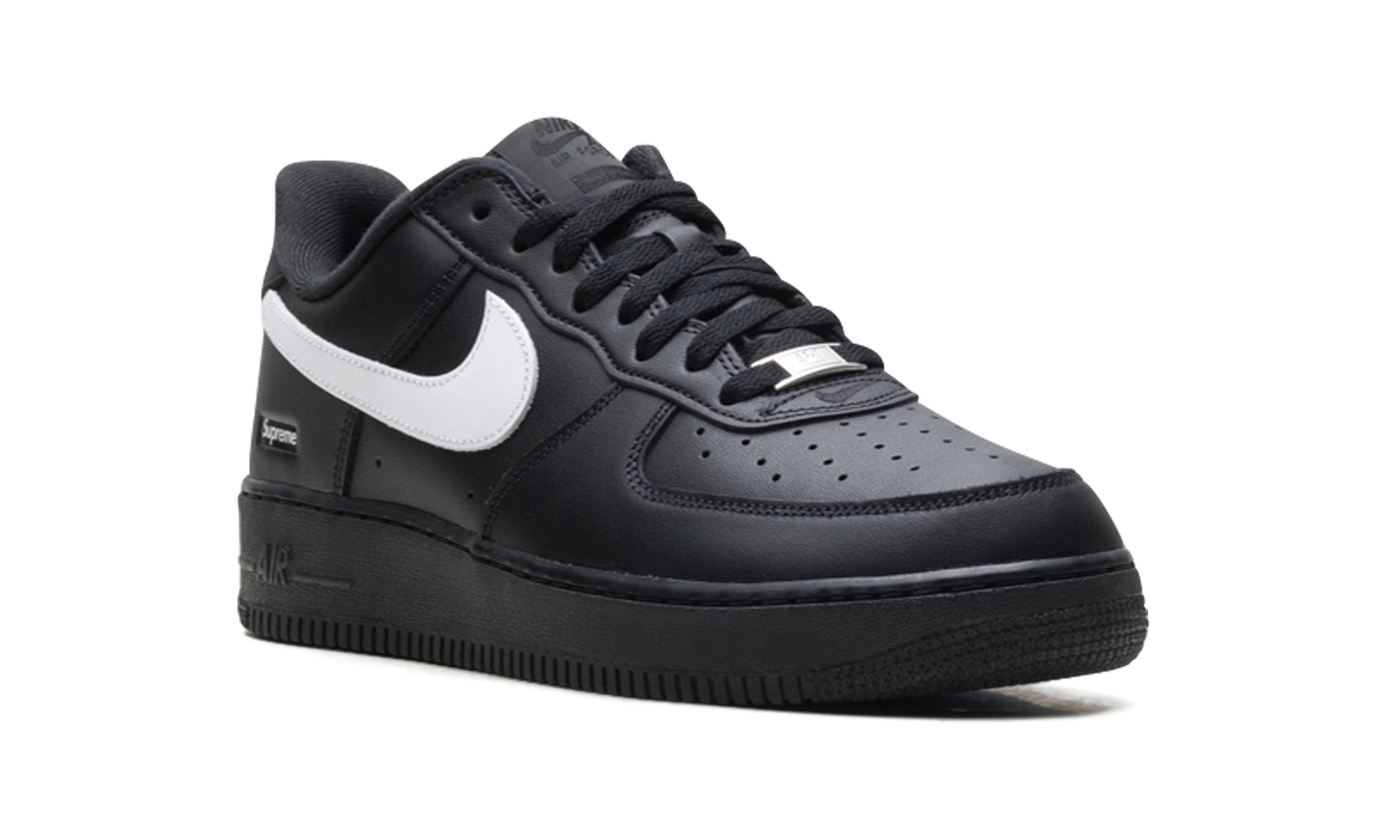 Nike Air Force 1 Low "Supreme - Mini Box Logo Black / White" CU9225 002