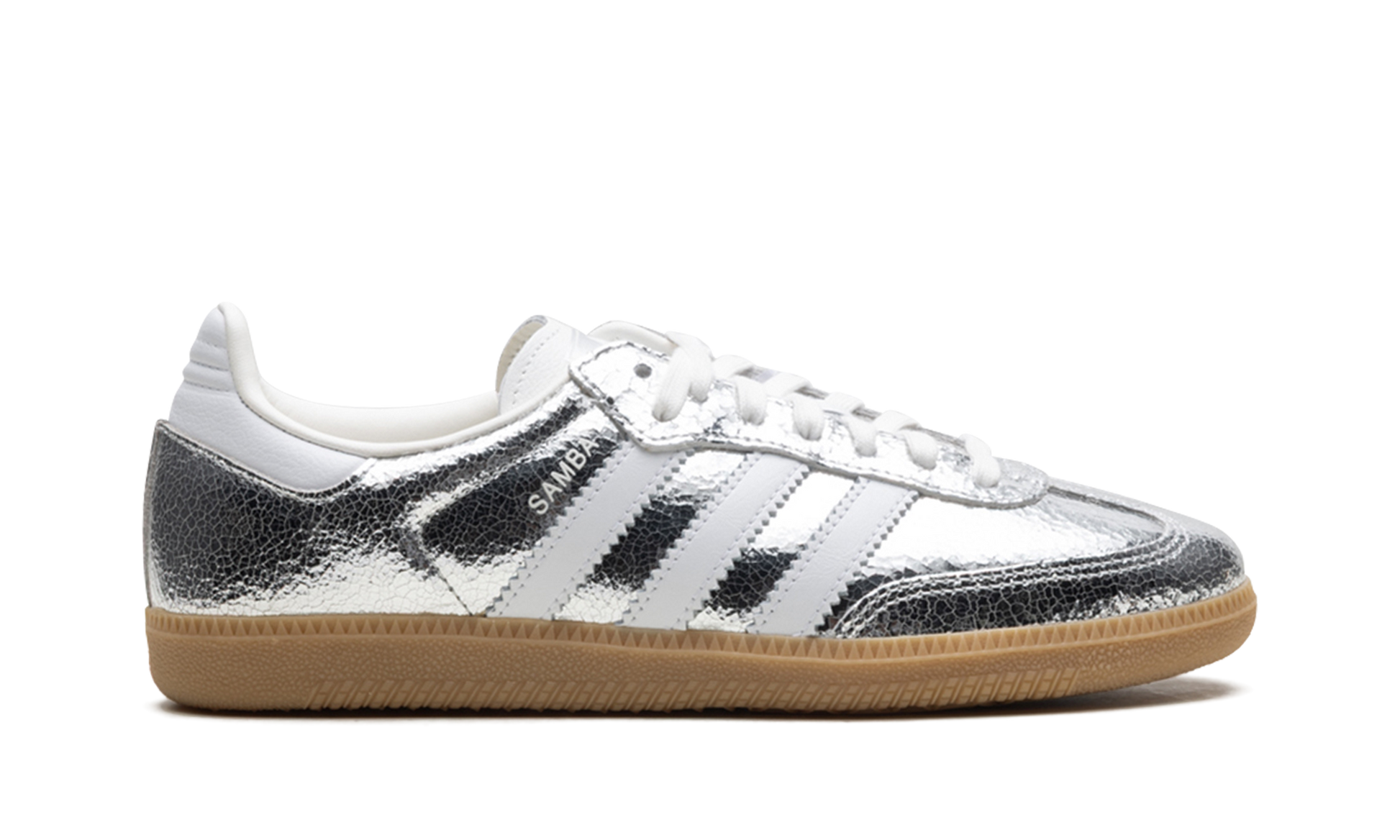 Adidas Adidas Samba OG WMNS "Silver Metallic Cracked Leather" JR0035
