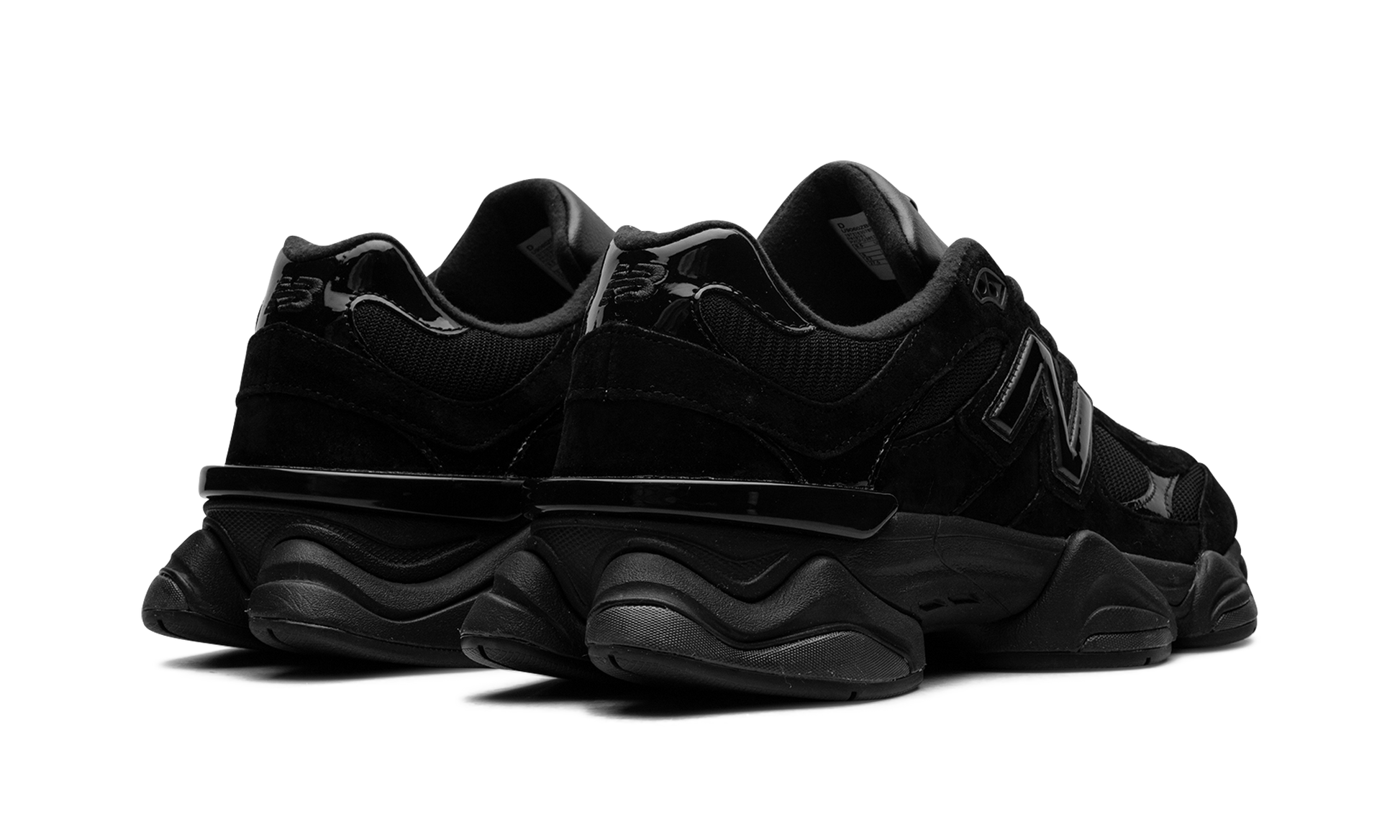 New Balance 9060 "Triple Black Patent" U9060ZBO