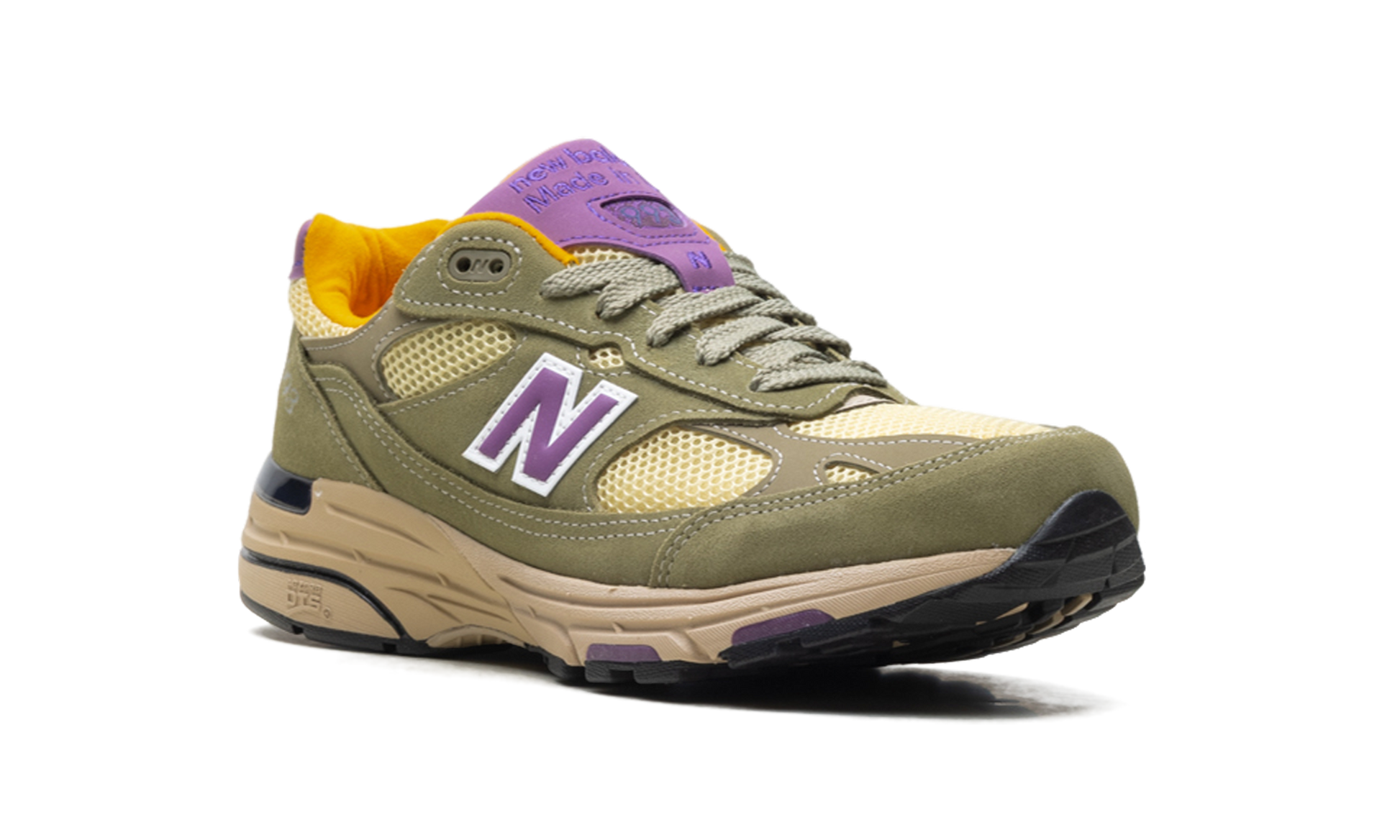 New Balance 993 "Made in USA - Olive Leaf / Maize" U993OL