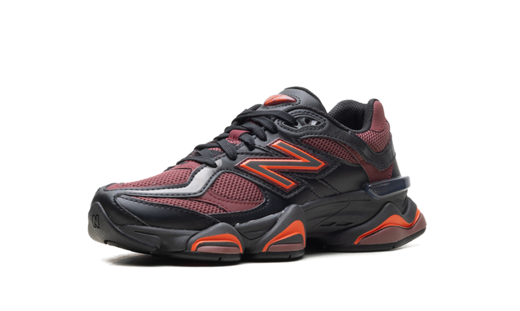 New Balance 9060 "Black / Washed Burgundy" U9060BLA