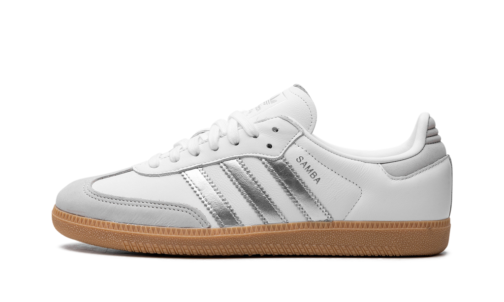 Adidas Adidas Samba OG WMNS "White Silver Metallic Grey" JI2725