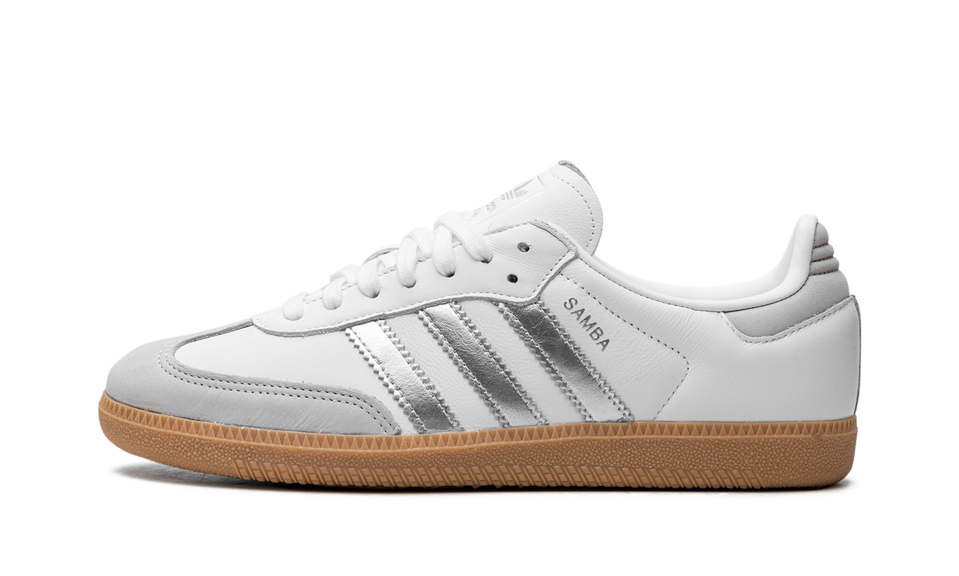 Adidas Adidas Samba OG WMNS "White Silver Metallic Grey" JI2725