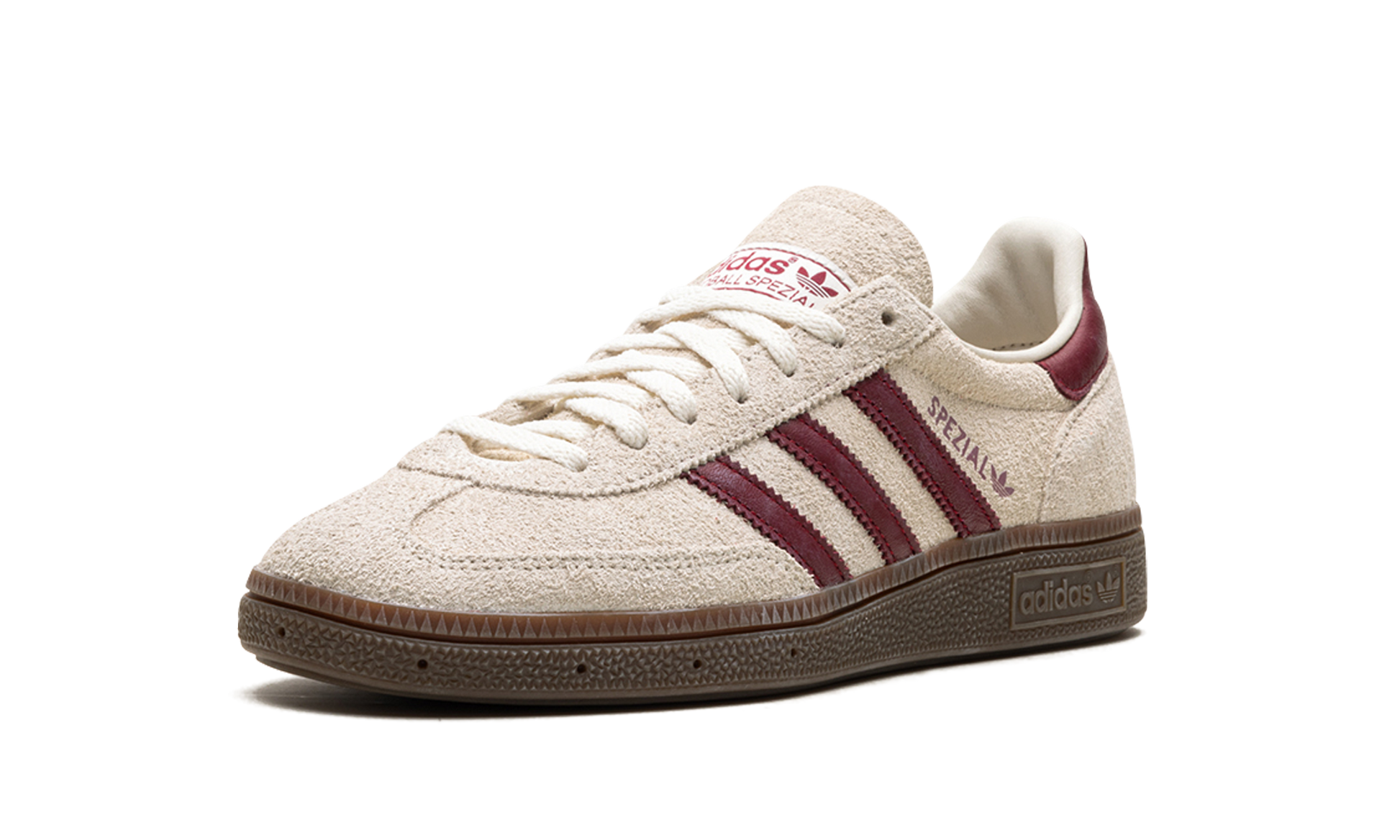Adidas Adidas Handball Spezial WMNS "Off White Collegiate Burgundy" JH8699