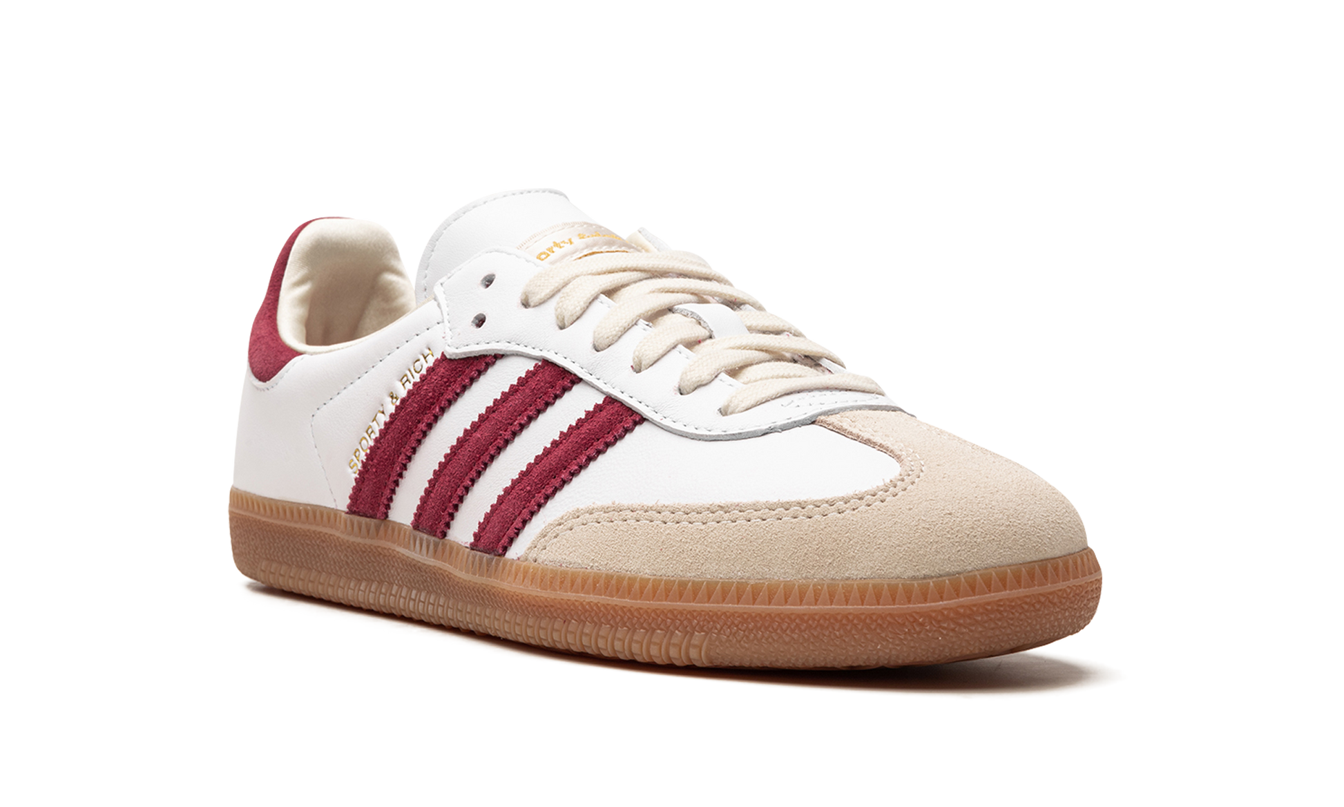 Adidas Adidas Samba OG "Sporty & Rich - White Core Burgundy" IF5660