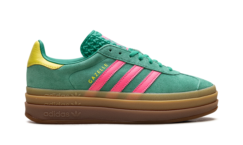 Adidas Adidas Gazelle Bold WMNS "Court Green Lucid Pink" JH9668
