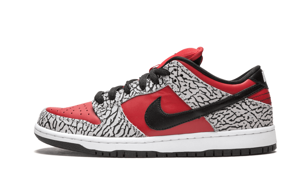 Nike SB Dunk Low Premium "Supreme - Red Cement" 313170 600