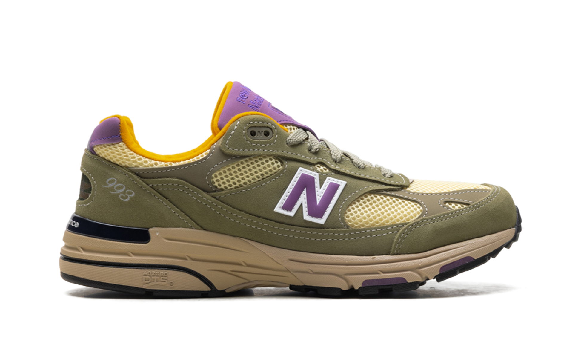 New Balance 993 "Made in USA - Olive Leaf / Maize" U993OL