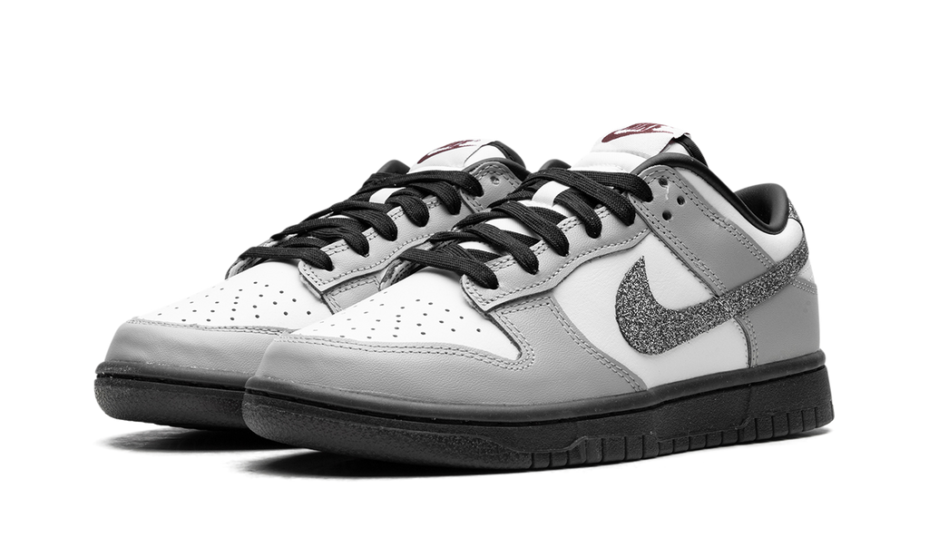 Nike Dunk Low LX WMNS "Glitter Swoosh White Light Smoke Grey" HQ3462 191