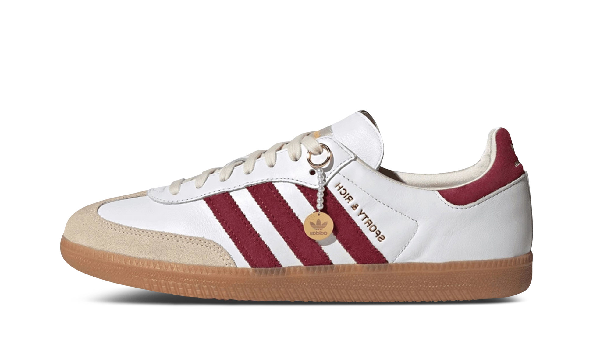Adidas Adidas Samba OG "Sporty & Rich - White Core Burgundy" IF5660