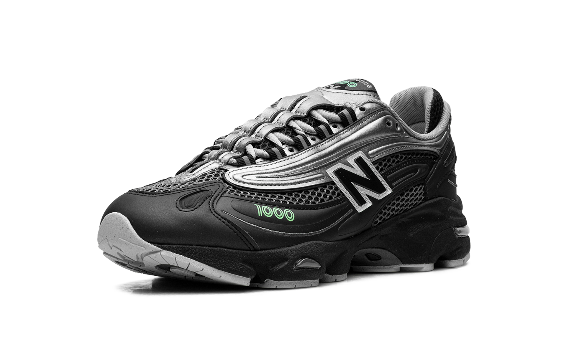 New Balance 1000 "Dark Silver Metallic/Lime Leaf" M1000T