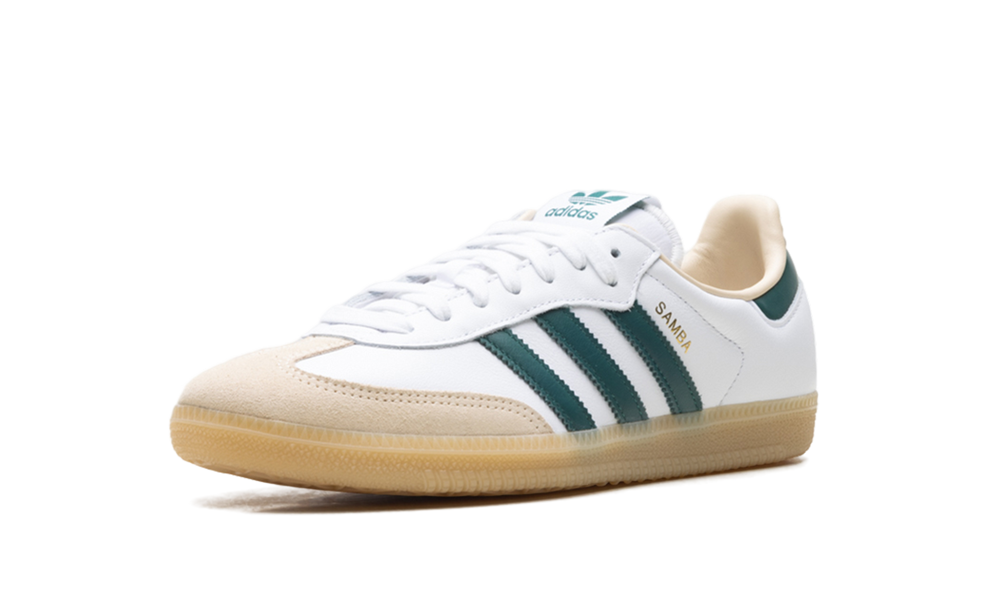 Adidas Adidas SAMBA OG "Cloud White Collegiate Green Gum" JS3831