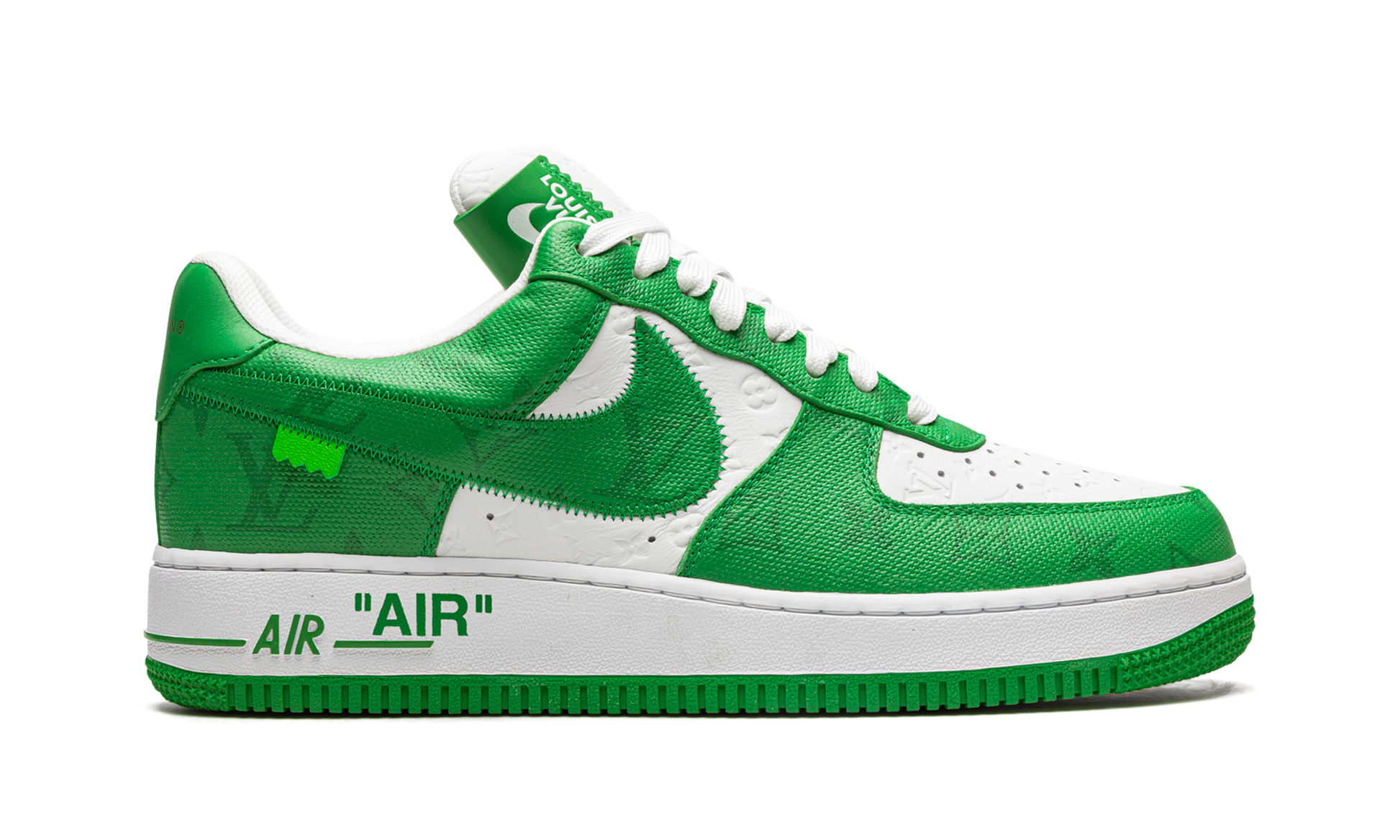 Nike Louis Vuitton Air Force 1 Low "Virgil Abloh - White/Green" 1A9V9U