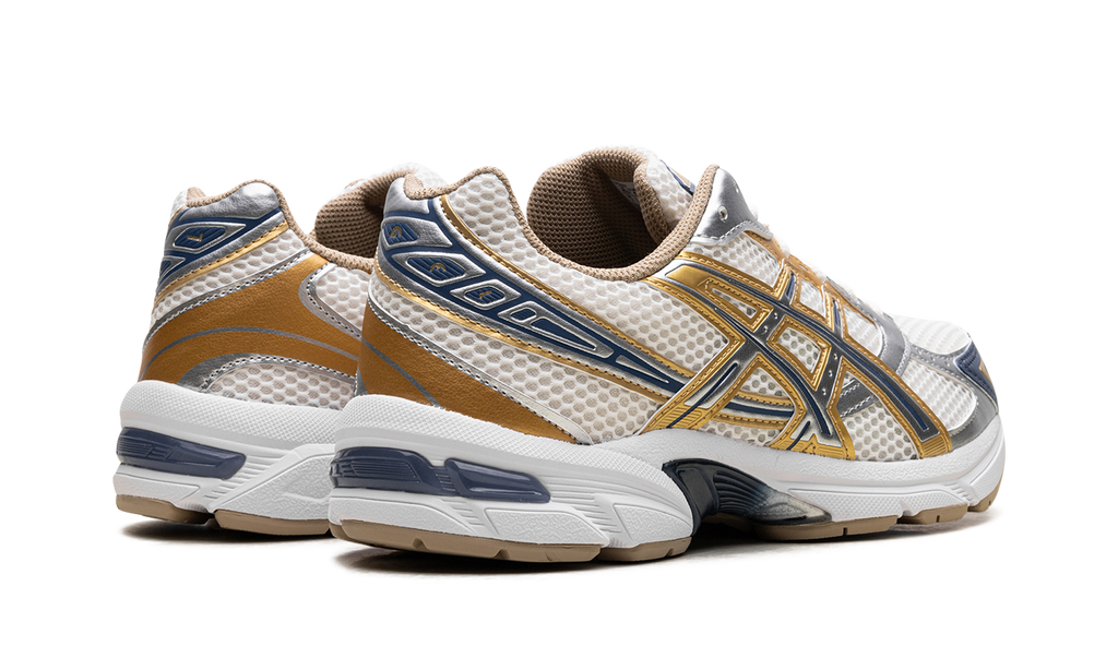 ASICS Gel-1130 "Cream Pure Silver Gold Blue" 1203A787 100