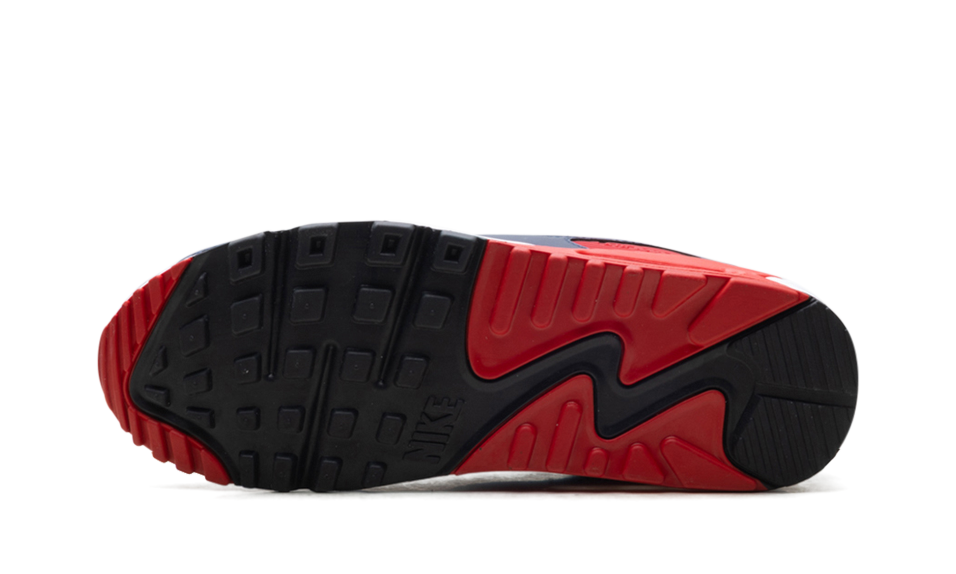 Nike AIR MAX 90 "White/Cool Grey-university Red" DM0029 117