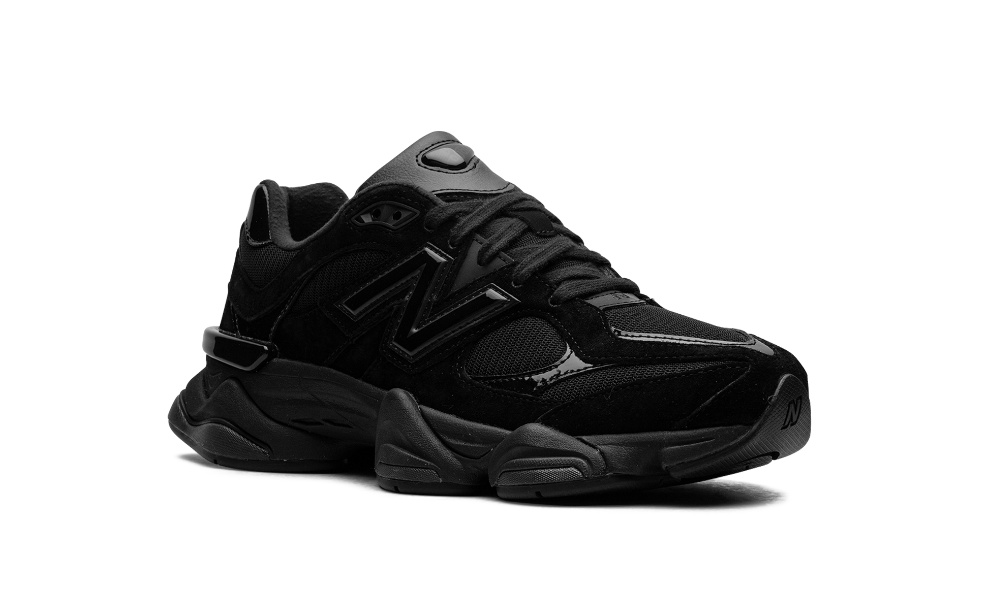 New Balance 9060 "Triple Black Patent" U9060ZBO