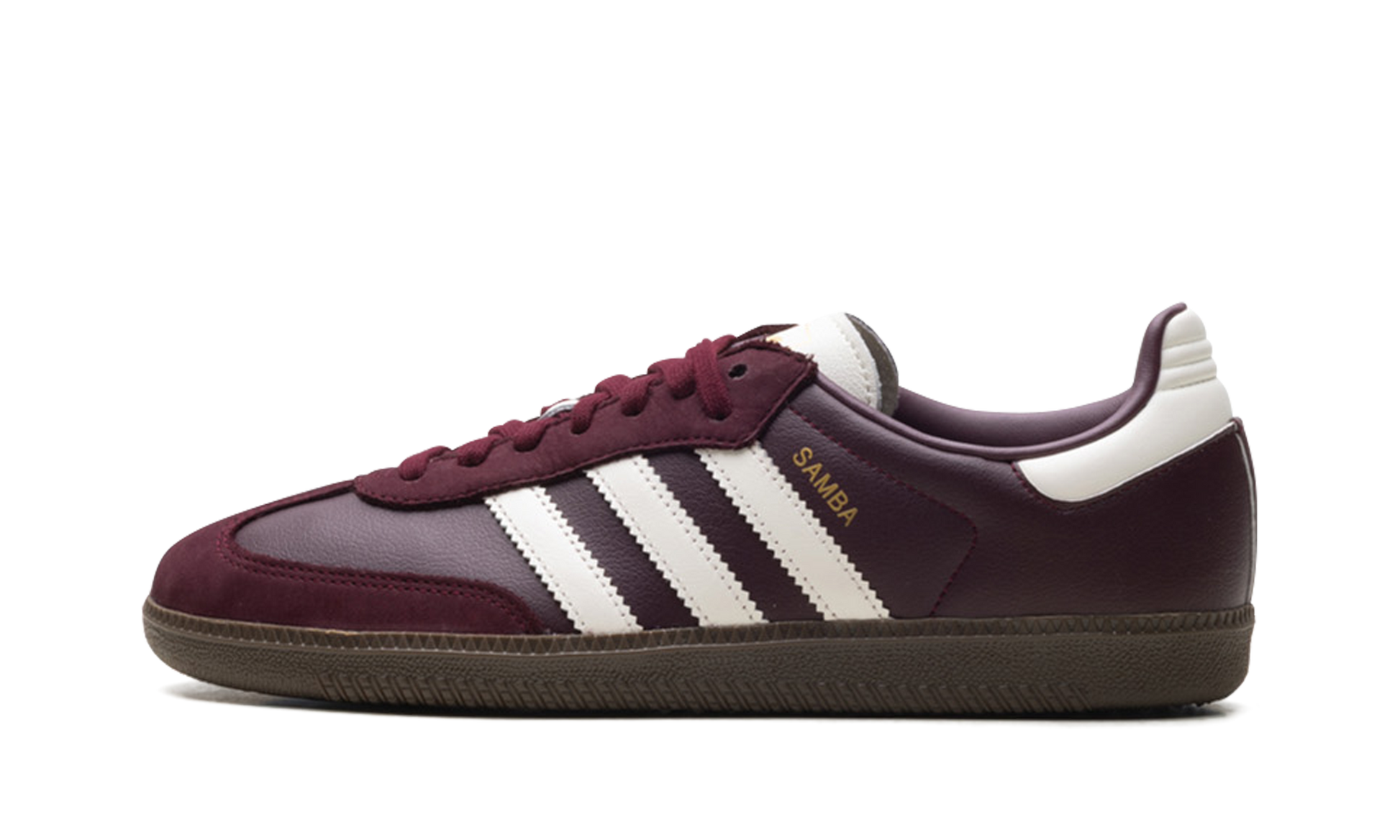 Adidas Adidas Samba OG WMNS "Maroon Off White Gum" JR8844
