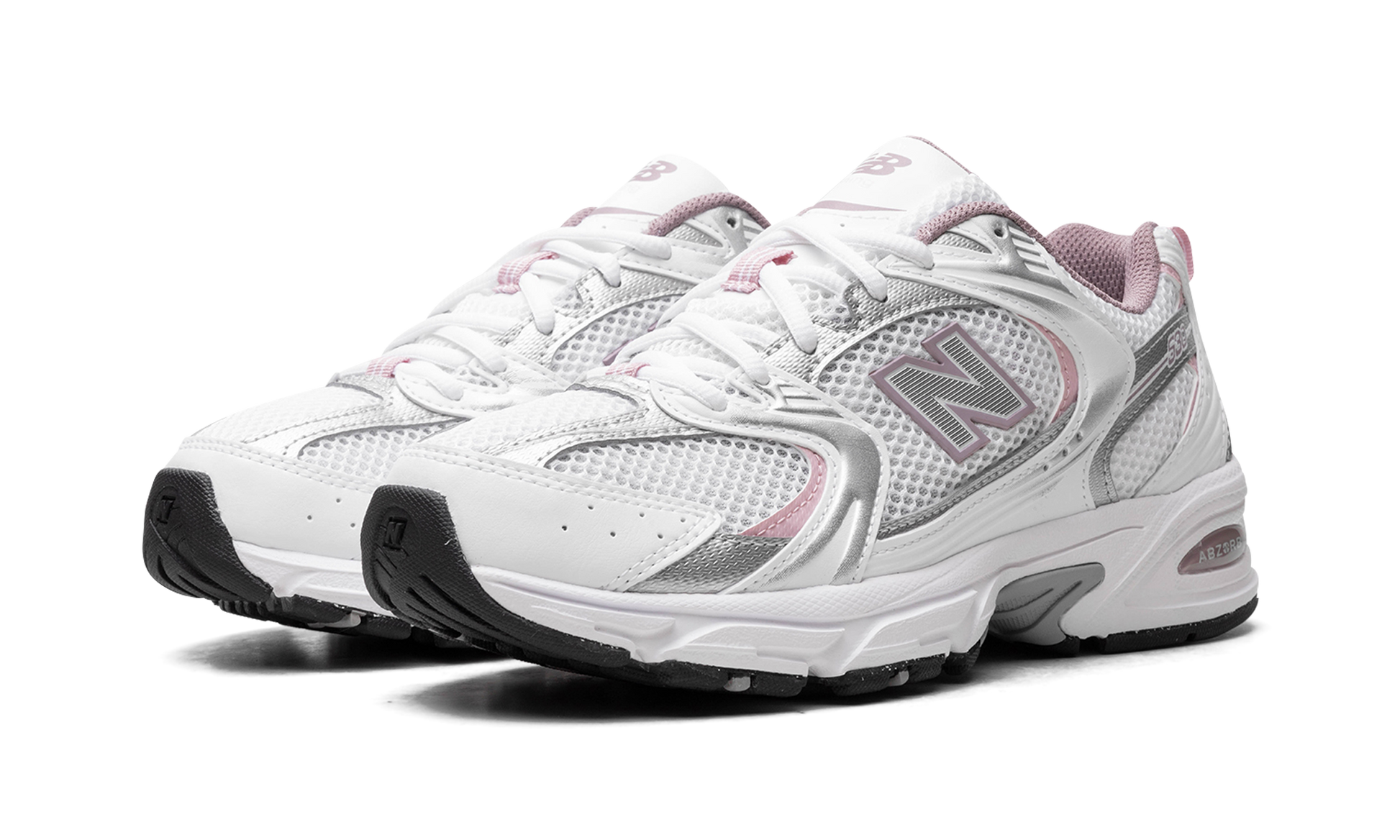 New Balance 530 "White/Silver Metalic/Ice Wine/Mid Century Pin" MR530SGC