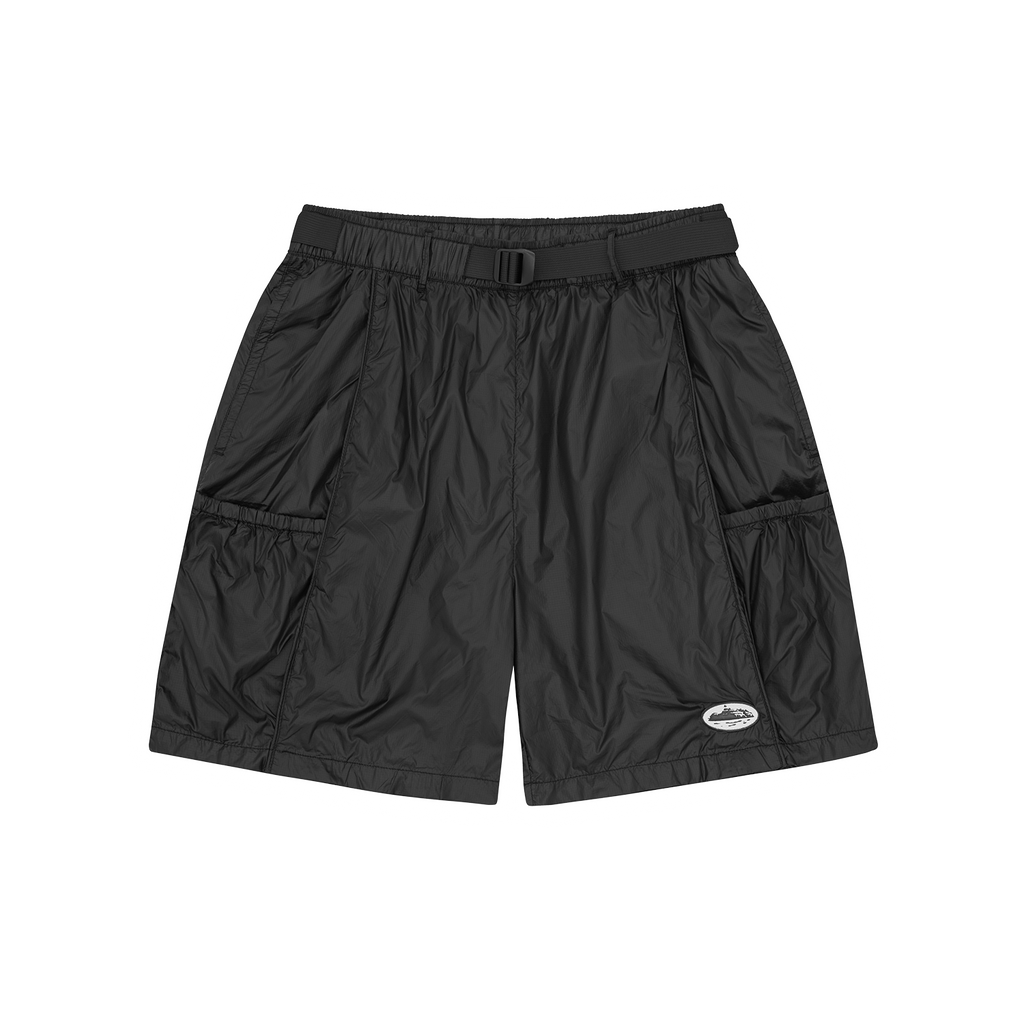 ALCATRAZ NYLON PATCH SHORT [BLACK] CRTZRTW