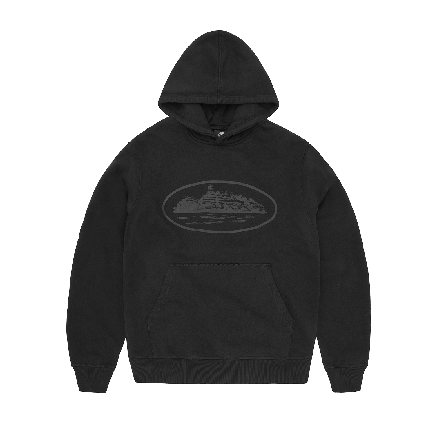 Corteiz ALCATRAZ HOODIE [TRIPLE BLACK] CRTZRTW
