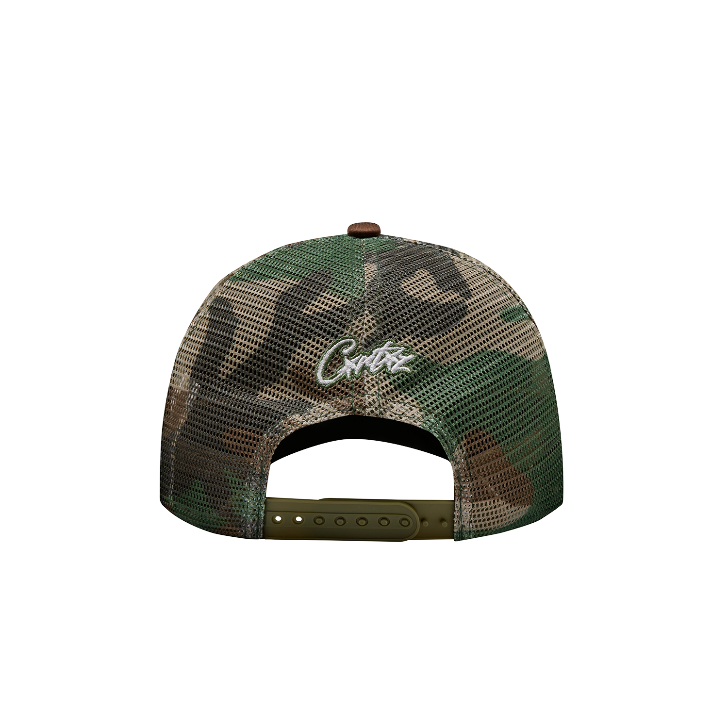 ISLAND PUFF PRINT TRUCKER HAT [WOODLAND CAMO] CRTZRTW