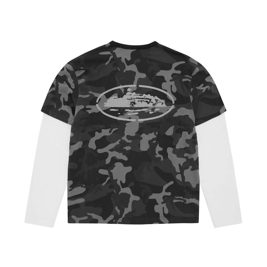 ISLAND HYBRID THERMAL LS [BLACK CAMO] CRTZRTW