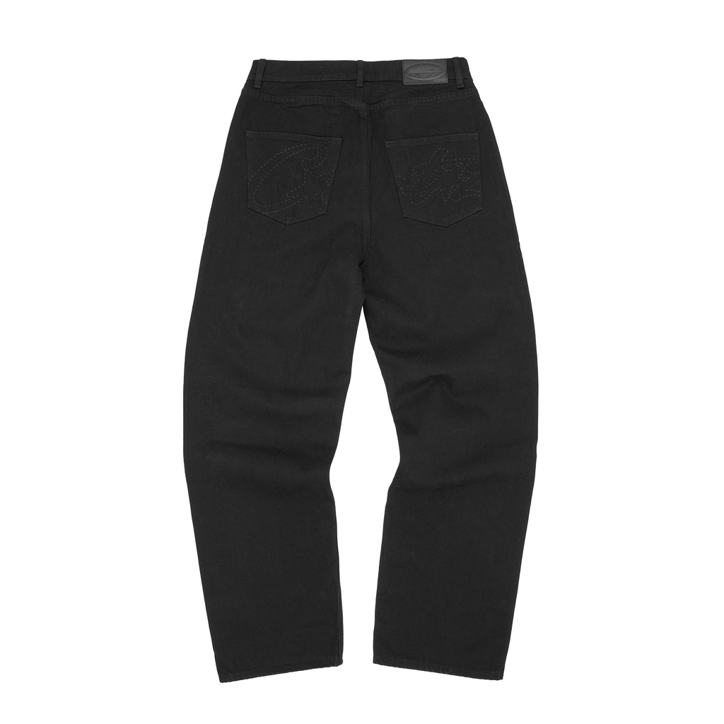 ALLSTARZ BAGGY JEANS [TRIPLE BLACK] CRTZRTW