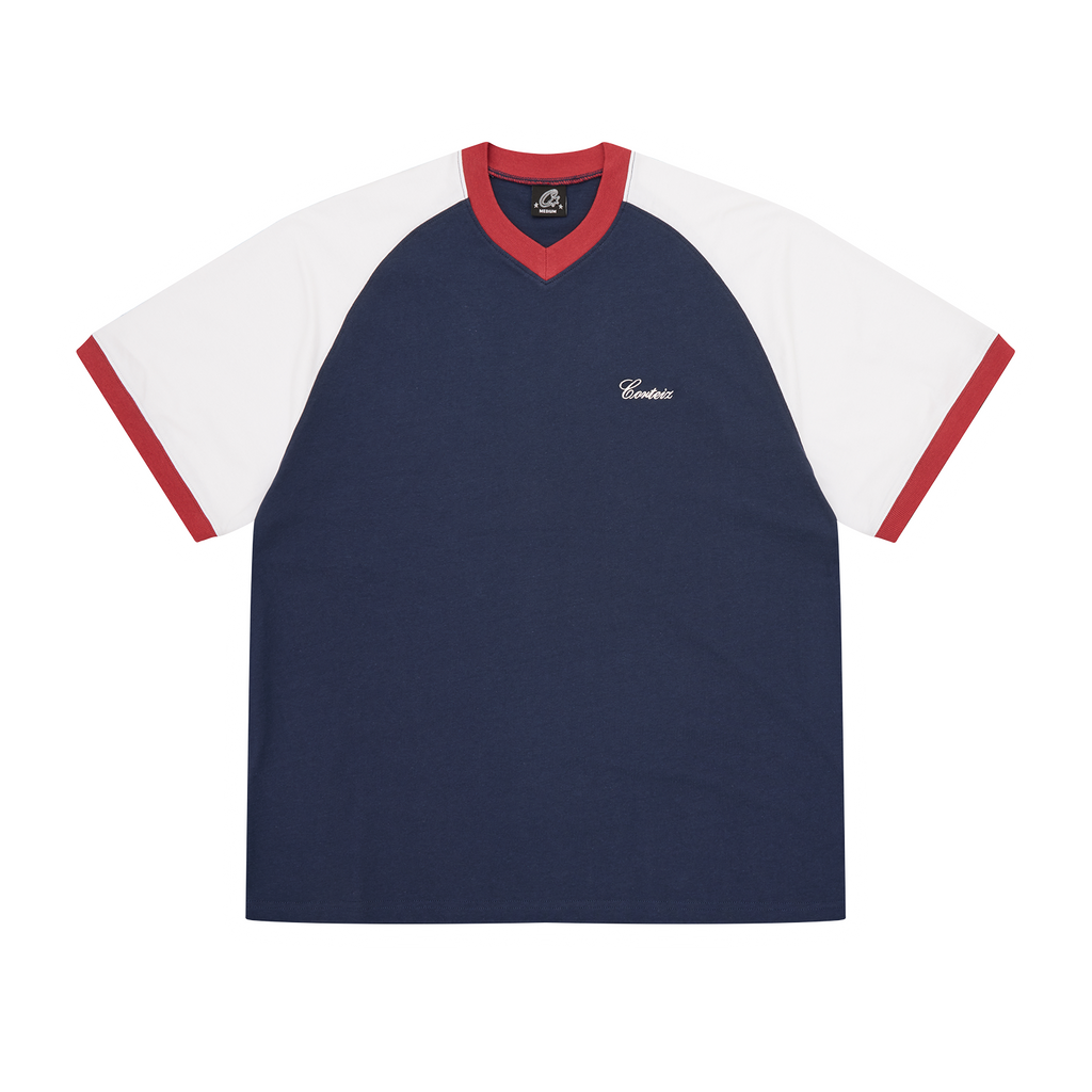 AMERICANA RAGLAN TOP [NAVY] CRTZRTW