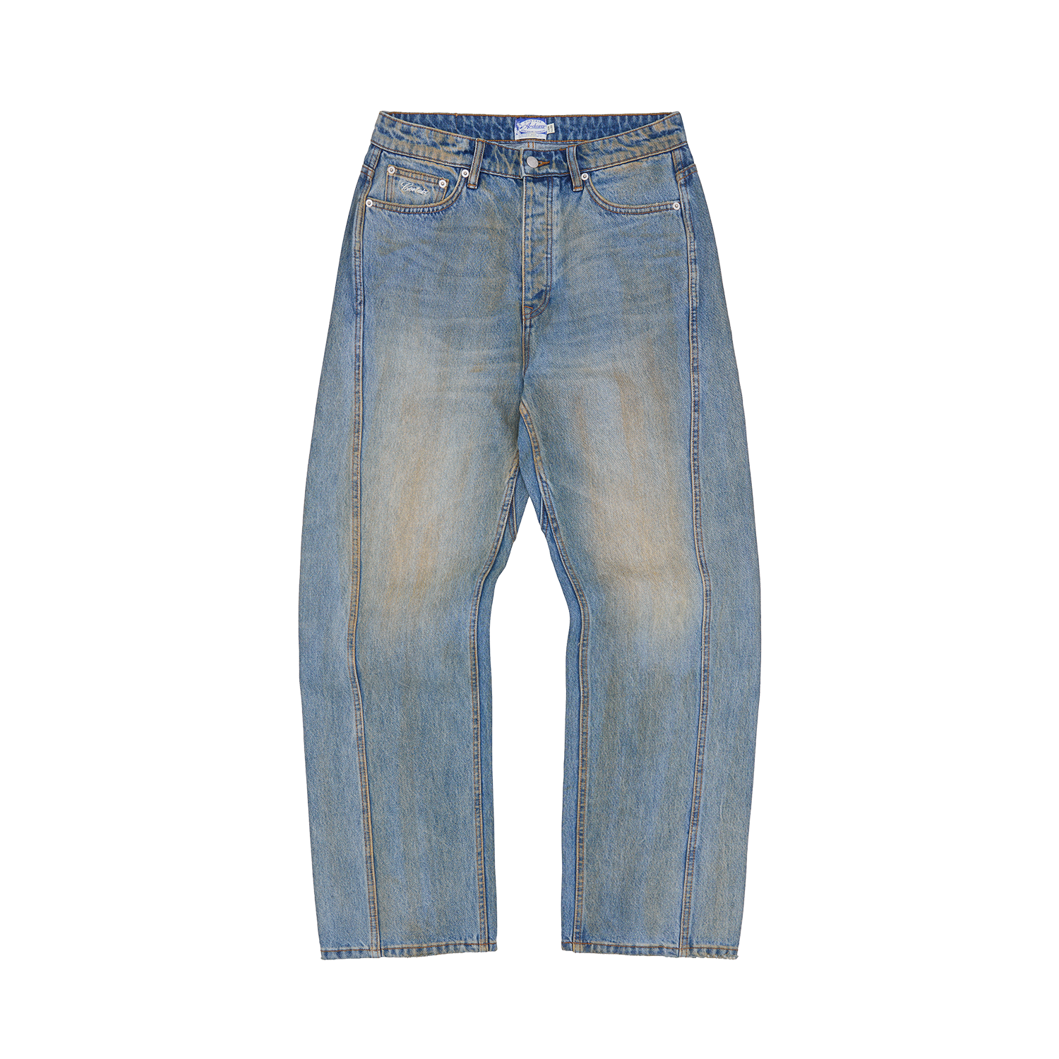 ARDWEAR PANEL BAGGY JEANS [WASHED INDIGO] CRTZRTW